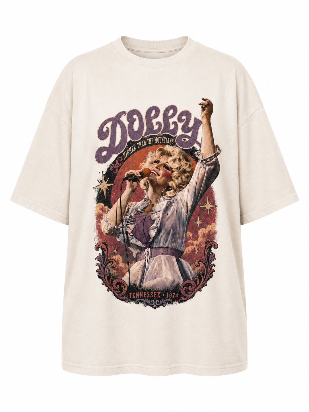 Dolly "Higher Than The Mountains" Oversized T-Shirt